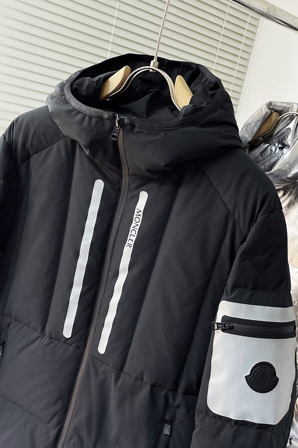 ハイクオリティダウンジャケット素材ディテール